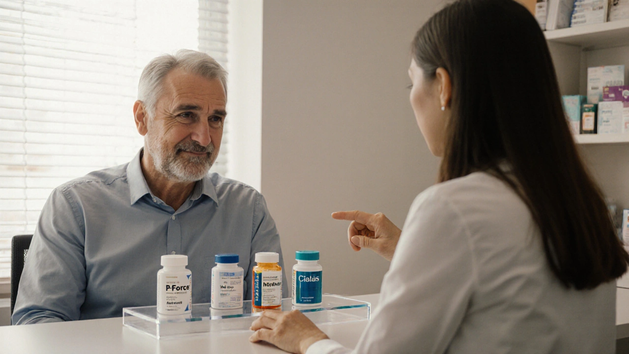 P-Force Fort vs Other Sildenafil Options: Which ED Pill Fits You?