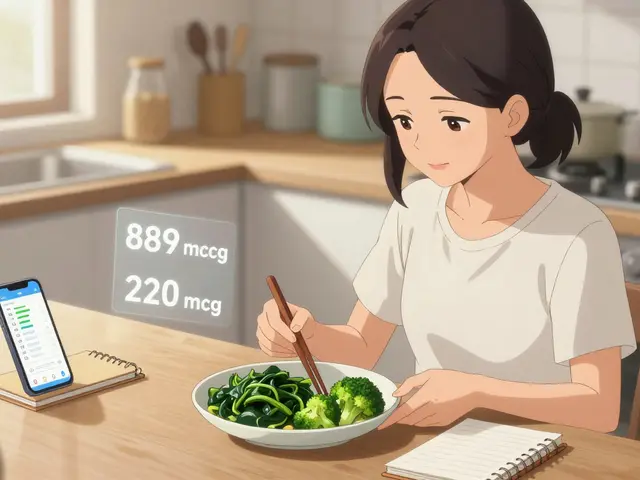 Vitamin K Foods and Warfarin Interactions for INR Control